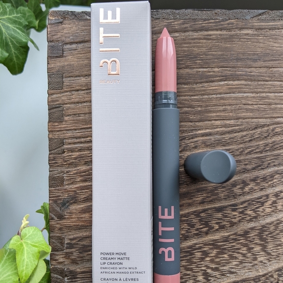 Bite Beauty Other - Bite Beauty Power Move Creamy Matte Lip Crayon in the shade Sugarcane
